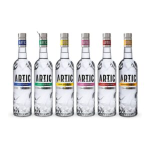 Vodka Artic confezione da 6 bottiglie alla frutta Lt 1