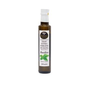 Olio Aromatizzato al Basilico 250 ml “Olio Salvatore”