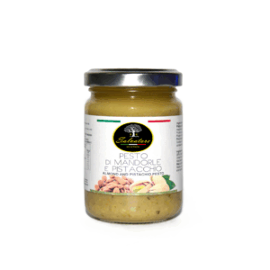 Pesto di Mandorle e Pistacchio 130 g "Olio Salvatore"