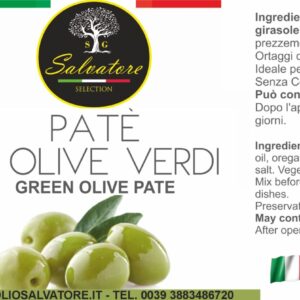 PATE' DI OLIVE VERDI